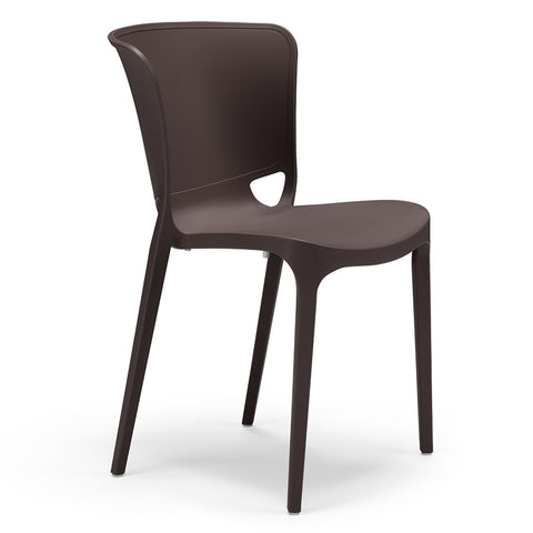 Sedia in polipropilene Jumbo impilabile Design moderno da Interno/Esterno
