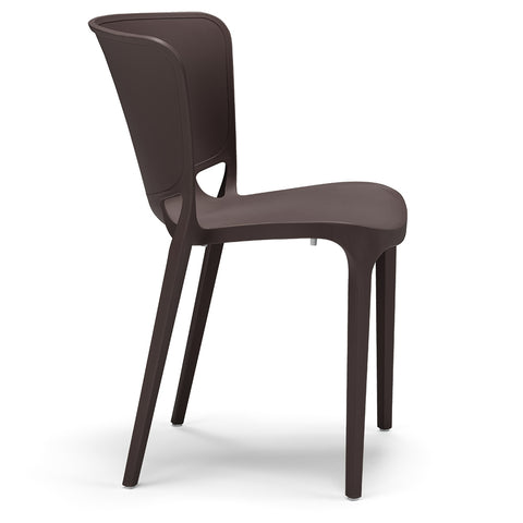 Sedia in polipropilene Jumbo impilabile Design moderno da Interno/Esterno