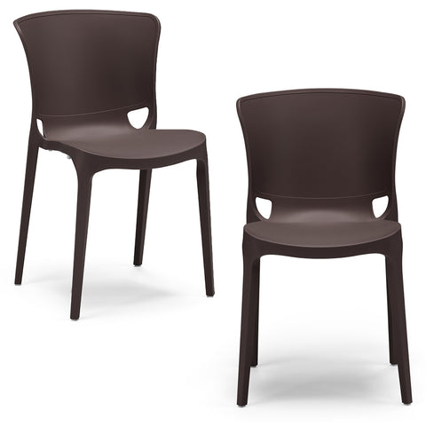 Sedia in polipropilene Jumbo impilabile Design moderno da Interno/Esterno
