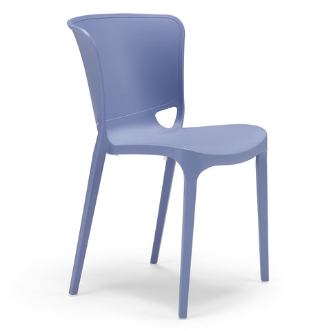 Sedia in polipropilene Jumbo impilabile Design moderno da Interno/Esterno