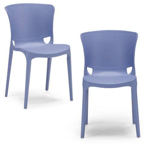 Sedia in polipropilene Jumbo impilabile Design moderno da Interno/Esterno