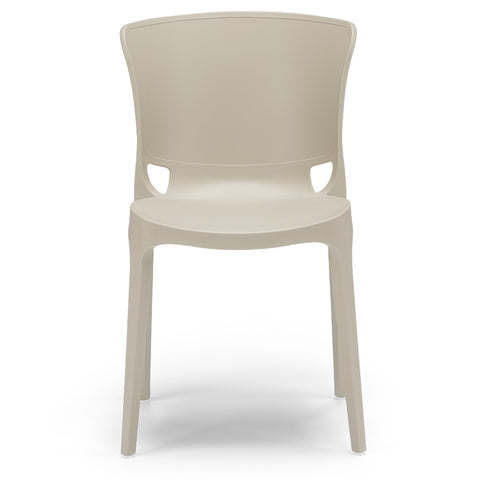 Sedia in polipropilene Jumbo impilabile Design moderno da Interno/Esterno