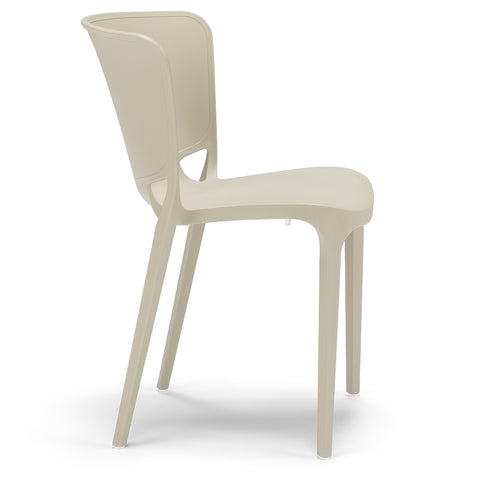 Sedia in polipropilene Jumbo impilabile Design moderno da Interno/Esterno