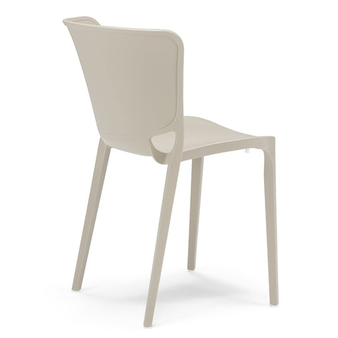 Sedia in polipropilene Jumbo impilabile Design moderno da Interno/Esterno