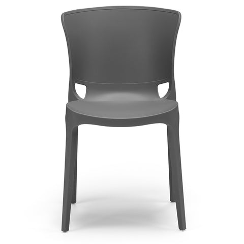 Sedia in polipropilene Jumbo impilabile Design moderno da Interno/Esterno