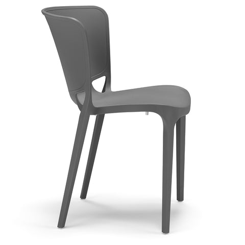 Sedia in polipropilene Jumbo impilabile Design moderno da Interno/Esterno