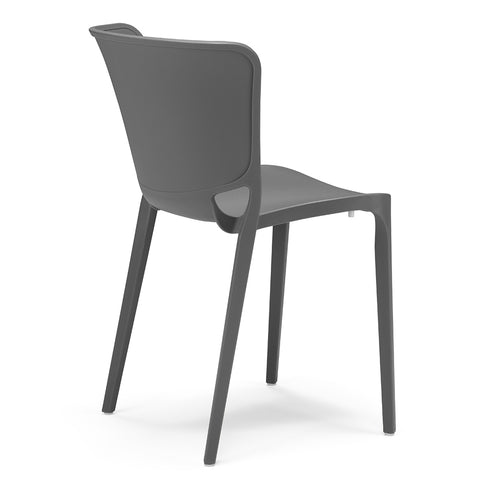 Sedia in polipropilene Jumbo impilabile Design moderno da Interno/Esterno