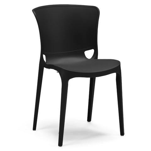 Sedia in polipropilene Jumbo impilabile Design moderno da Interno/Esterno