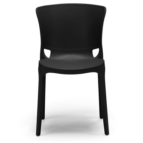 Sedia in polipropilene Jumbo impilabile Design moderno da Interno/Esterno