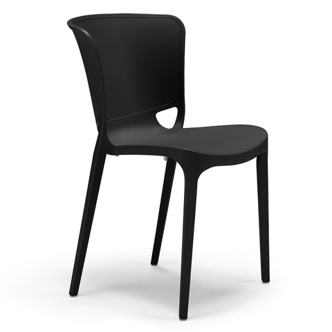 Sedia in polipropilene Jumbo impilabile Design moderno da Interno/Esterno