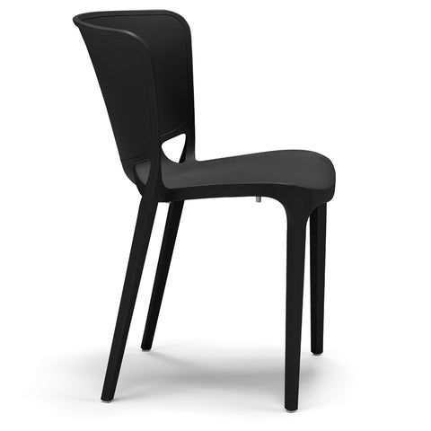 Sedia in polipropilene Jumbo impilabile Design moderno da Interno/Esterno