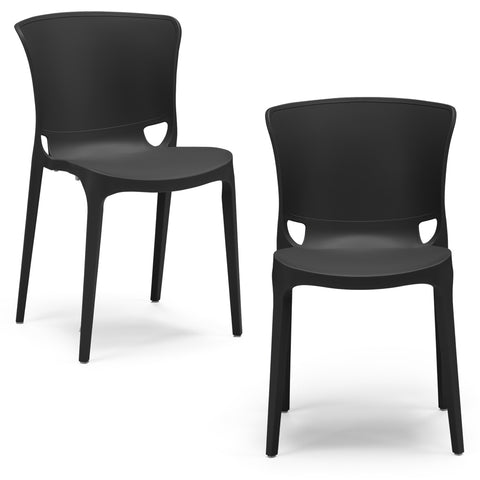Sedia in polipropilene Jumbo impilabile Design moderno da Interno/Esterno