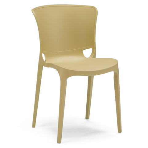 Sedia in polipropilene Jumbo impilabile Design moderno da Interno/Esterno