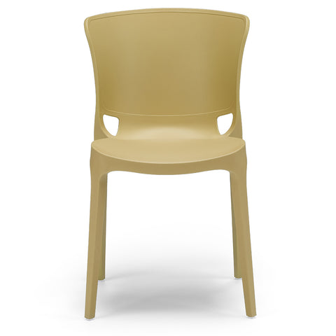 Sedia in polipropilene Jumbo impilabile Design moderno da Interno/Esterno