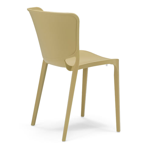 Sedia in polipropilene Jumbo impilabile Design moderno da Interno/Esterno