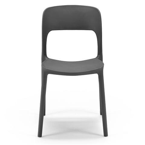 Sedia in polipropilene Kate impilabile Design moderno da Interno/Esterno