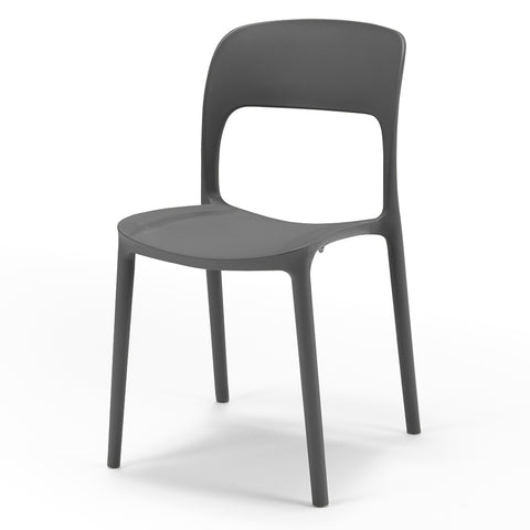 Sedia in polipropilene Kate impilabile Design moderno da Interno/Esterno