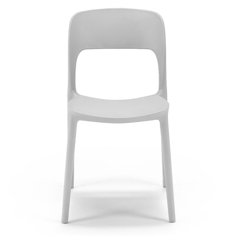 Sedia in polipropilene Kate impilabile Design moderno da Interno/Esterno