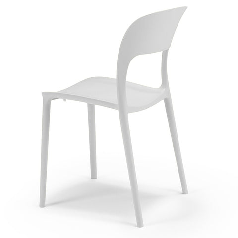 Sedia in polipropilene Kate impilabile Design moderno da Interno/Esterno