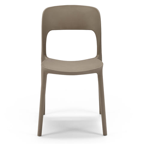Sedia in polipropilene Kate impilabile Design moderno da Interno/Esterno