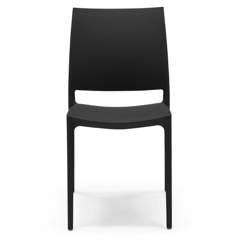 Sedia in polipropilene Moon impilabile Design moderno da Interno/Esterno
