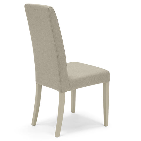 Sedia imbottita EDI SFODERABILE per sala da pranzo in tessuto sfoderabile Design moderno