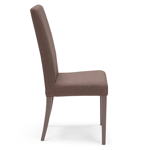 Sedia imbottita EDI SFODERABILE per sala da pranzo in tessuto sfoderabile Design moderno