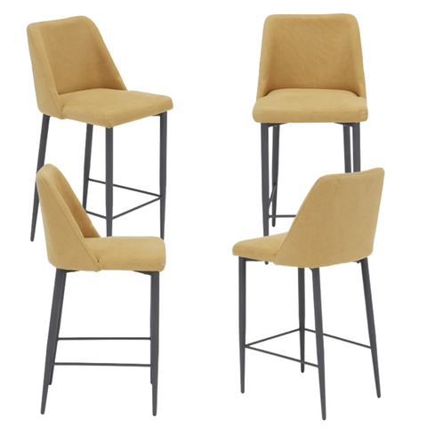 Sgabello imbottito Alexia H73