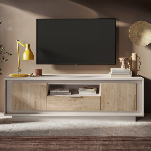 Mobile Porta TV 2 Ante e 1 Cassetto Linea Sky 100% Made in Italy