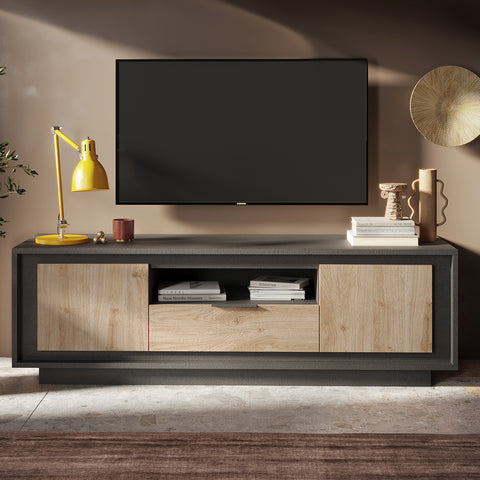 Mobile Porta TV 2 Ante e 1 Cassetto Linea Sky 100% Made in Italy