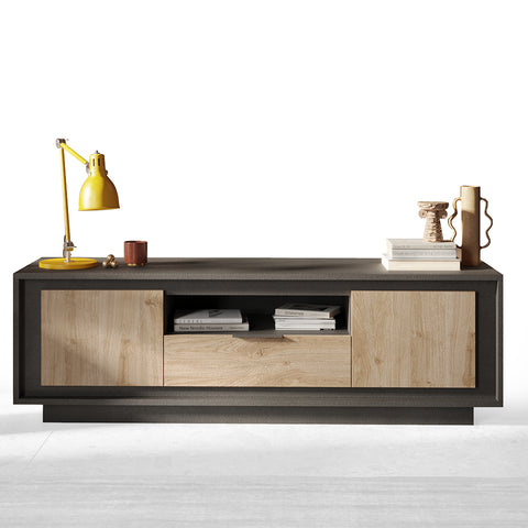Mobile Porta TV 2 Ante e 1 Cassetto Linea Sky 100% Made in Italy