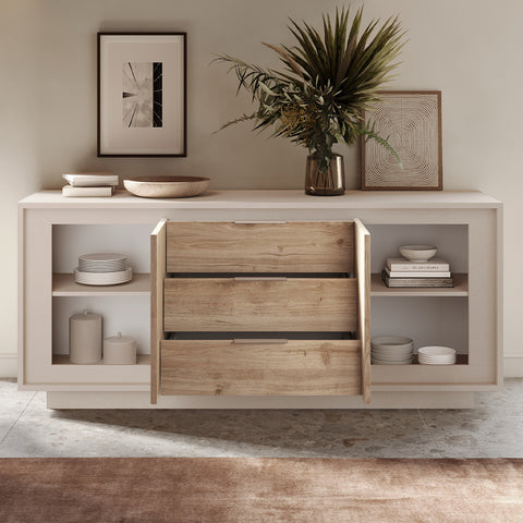 Madia 2 Ante e 3 Cassetti Linea Sky 100% Made in Italy