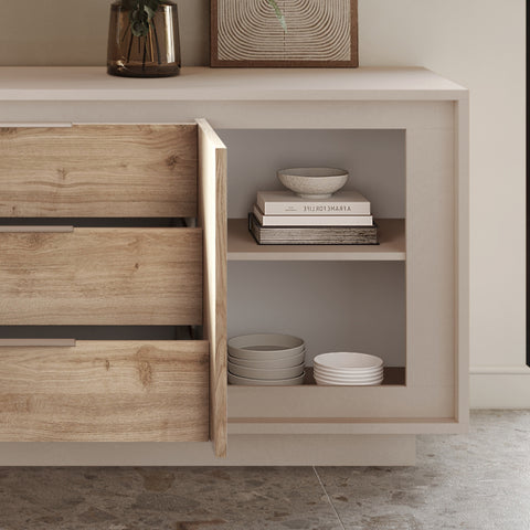 Madia 2 Ante e 3 Cassetti Linea Sky 100% Made in Italy