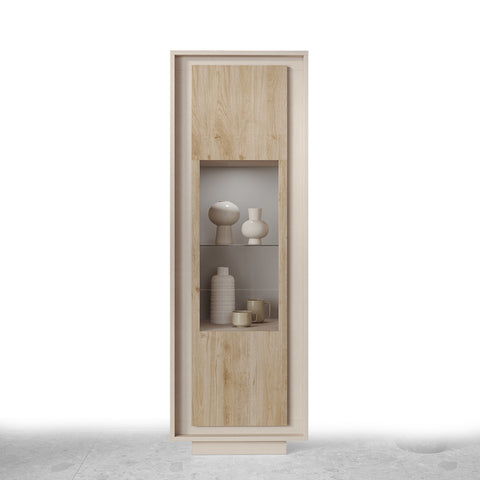 Mobile Vetrina a 1 Anta Linea Sky 100% Made in Italy