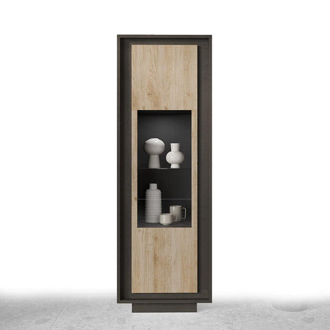 Mobile Vetrina a 1 Anta Linea Sky 100% Made in Italy