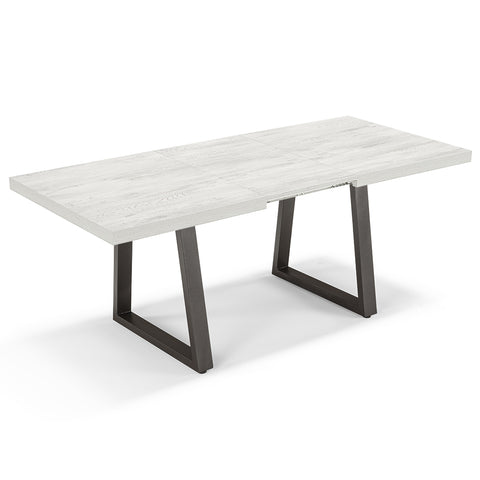 Tavolo da pranzo 160x90 modello MADE IN ITALY GOYA allungabile fino a 260 CM