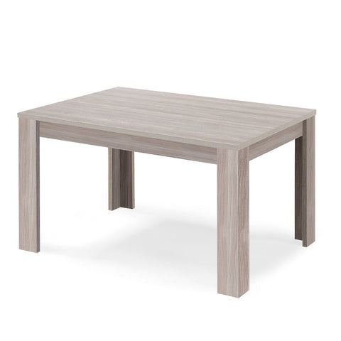 Tavolo in legno melaminico allungabile finitura olmo