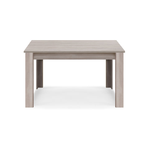 Tavolo in legno melaminico allungabile finitura olmo