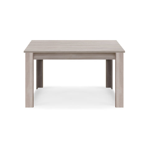 Tavolo in legno melaminico allungabile finitura olmo
