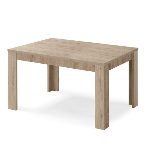 Tavolo in legno melaminico allungabile finitura rovere derby