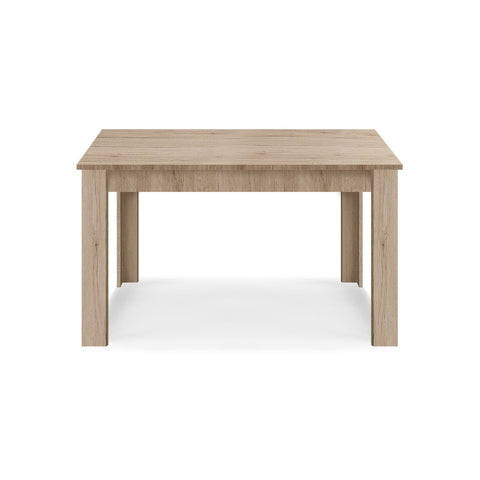 Tavolo in legno melaminico allungabile finitura rovere derby