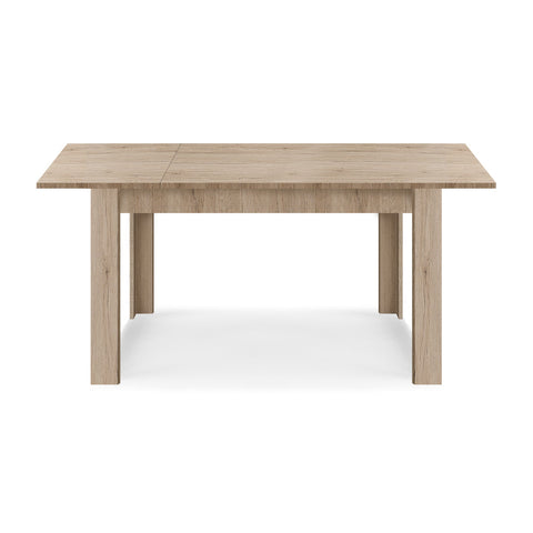 Tavolo in legno melaminico allungabile finitura rovere derby