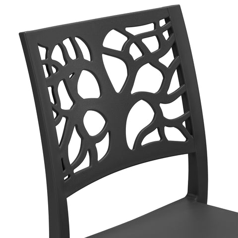 Sedia in polipropilene Teti impilabile Design moderno da Interno/Esterno