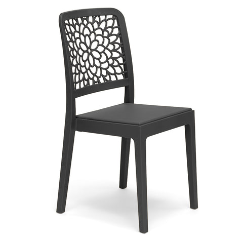 Sedia in polipropilene Tiche impilabile Design moderno da Interno/Esterno