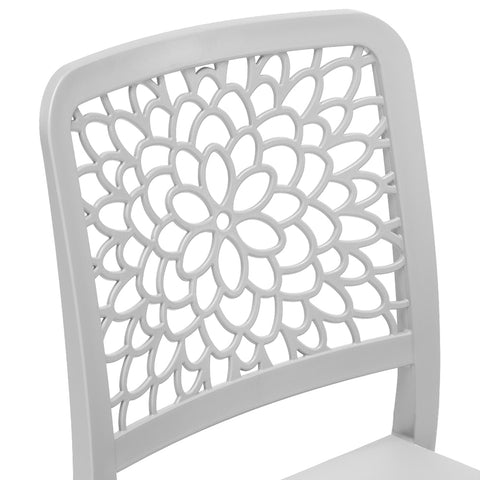 Sedia in polipropilene Tiche impilabile Design moderno da Interno/Esterno