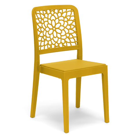 Sedia in polipropilene Tiche impilabile Design moderno da Interno/Esterno