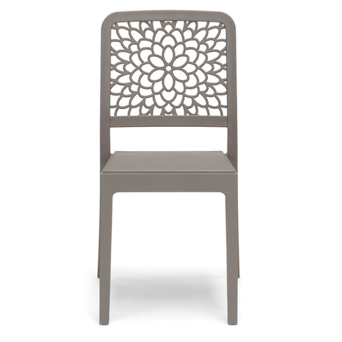 Sedia in polipropilene Tiche impilabile Design moderno da Interno/Esterno