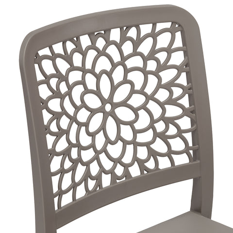 Sedia in polipropilene Tiche impilabile Design moderno da Interno/Esterno