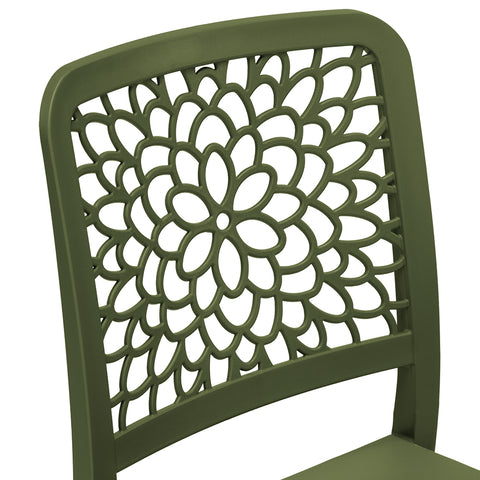 Sedia in polipropilene Tiche impilabile Design moderno da Interno/Esterno