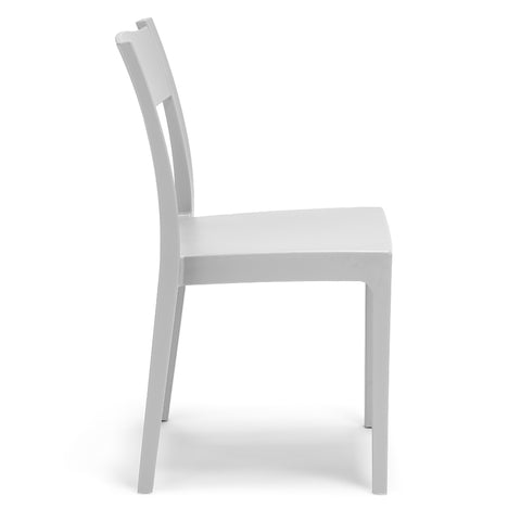 Sedia in polipropilene Vesta impilabile Design moderno da Interno/Esterno